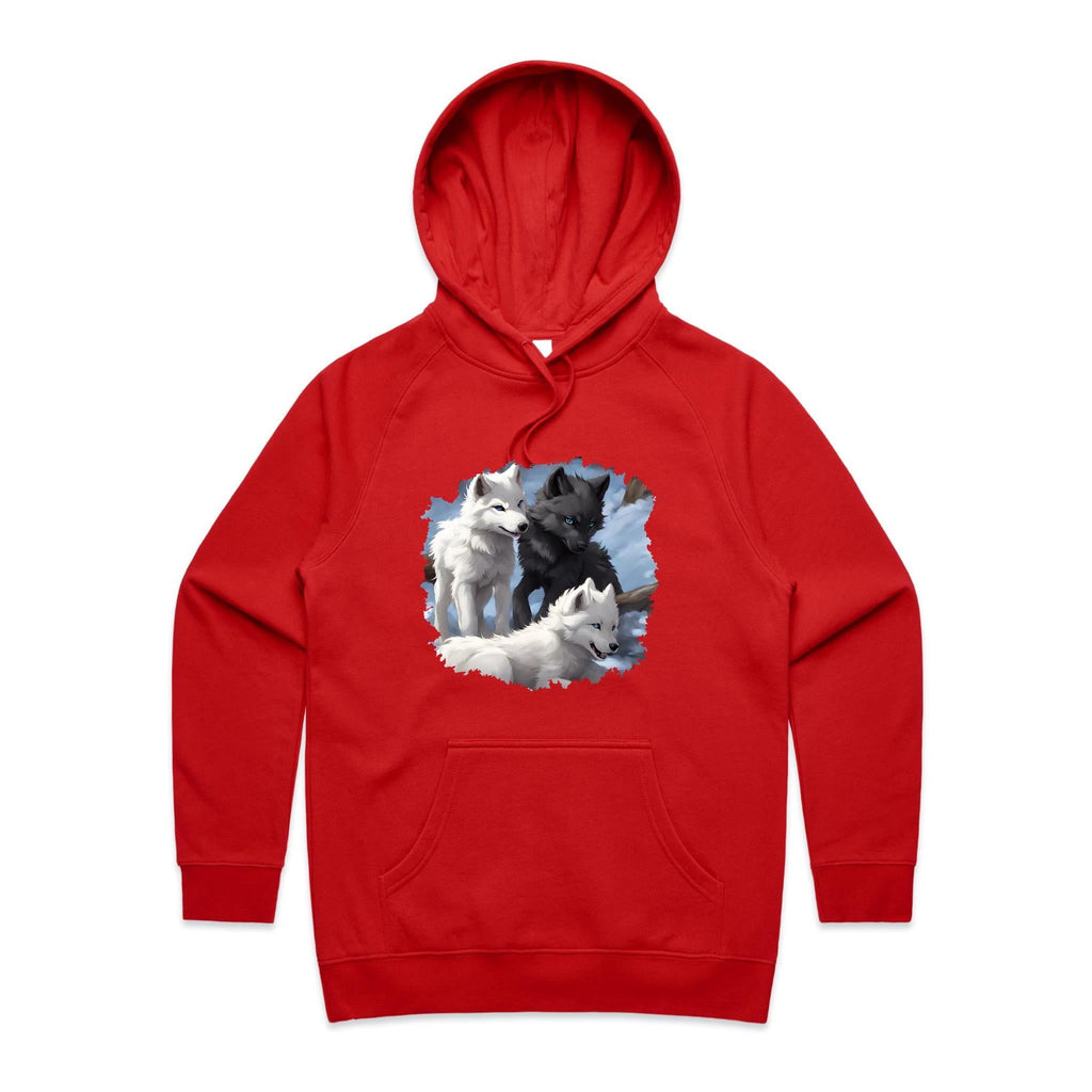 Three Wolves AS Colour Women's Supply Hood Ogo Merch