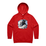 Three Wolves AS Colour Women's Supply Hood Ogo Merch