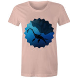 Plesiosaur AS Colour Women's Maple Tee Ogo Merch