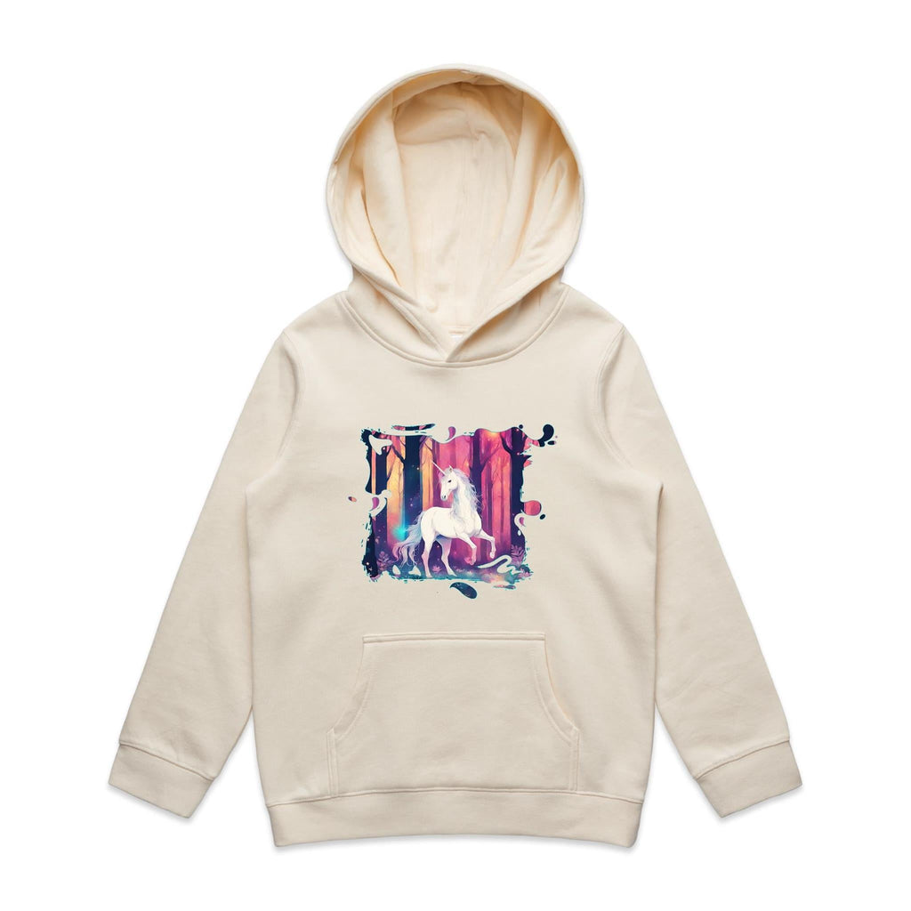 Unicorn AS Colour Youth Supply Hood Ogo Merch