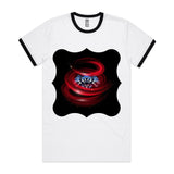 Cerberus Swirl AS Colour Staple Ringer Tee Ogo Merch