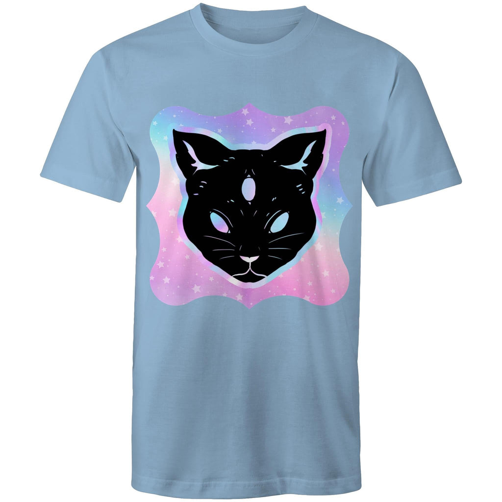 Psychic Cat AS Colour Staple Mens TShirt Ogo Merch