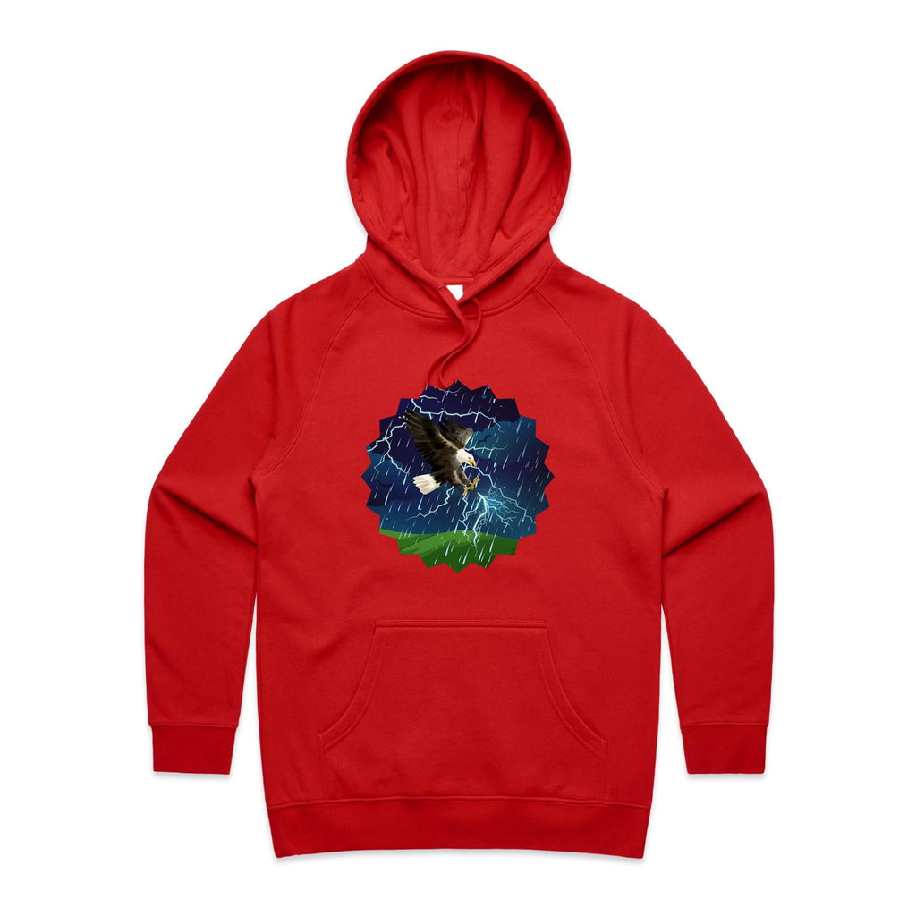 Lightning Eagle AS Colour - Women's Supply Hood Ogo Merch