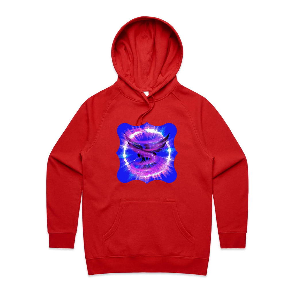 Eagle in Swirl AS Colour - Women's Supply Hood Ogo Merch