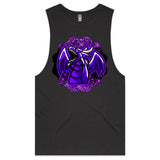 Shining Purple Dragon AS Colour Barnard Mens Tank Top Tee Ogo Merch
