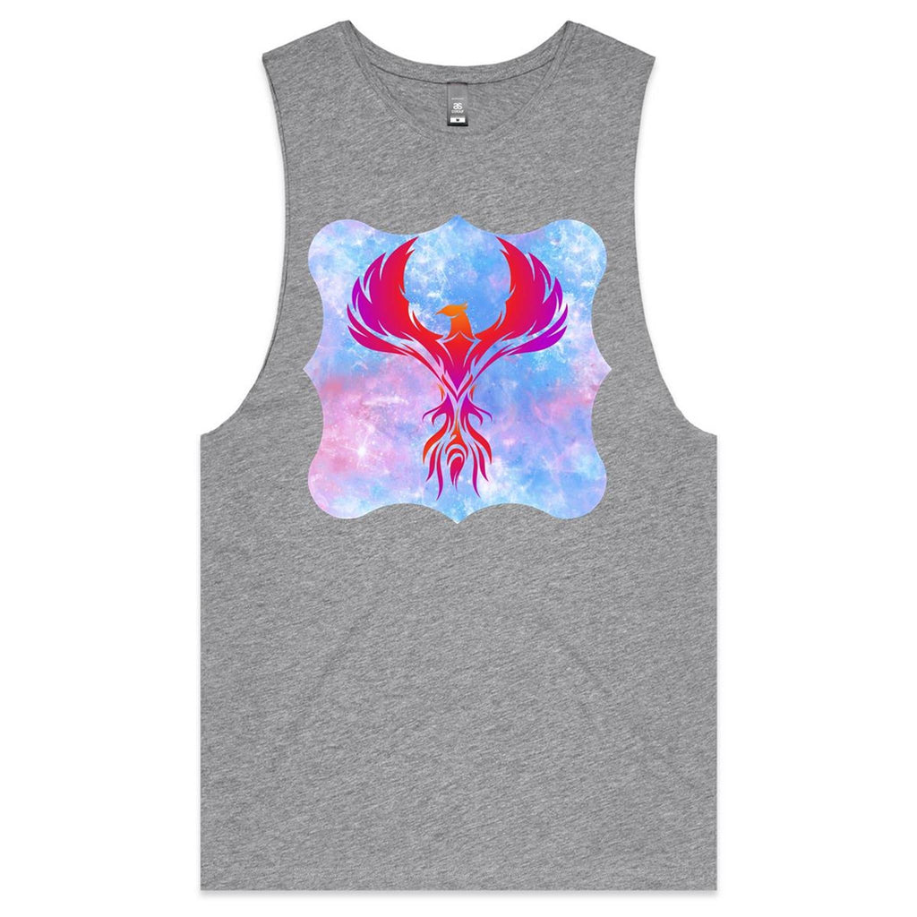 Red Phoenix AS Colour Barnard Mens Tank Top Tee Ogo Merch