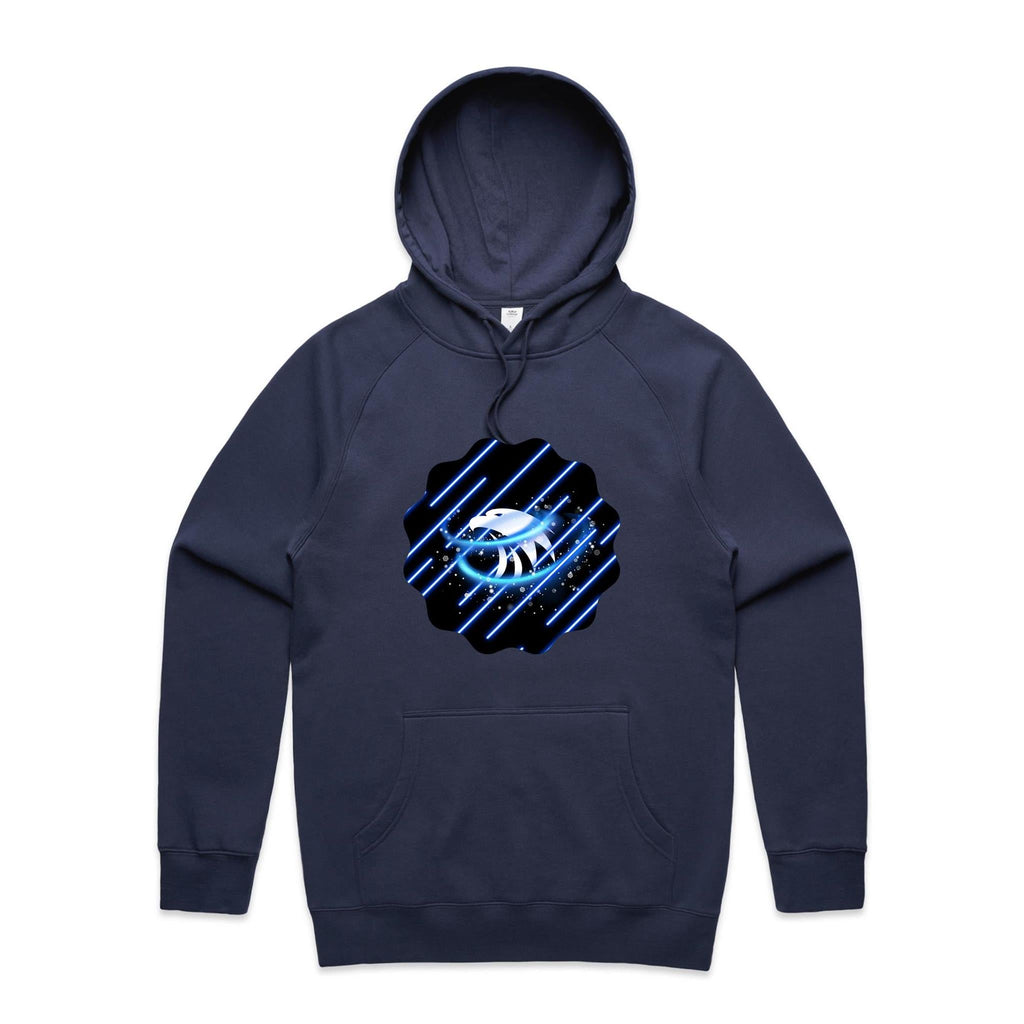 Blue Swirl Eagle AS Colour - Supply Hood Ogo Merch