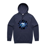 Blue Swirl Eagle AS Colour - Supply Hood Ogo Merch