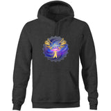Gold Eagle AS Colour Stencil - Pocket Hoodie Sweatshirt Ogo Merch