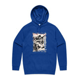 Wolf and Flowers AS Colour Supply Hood Ogo Merch