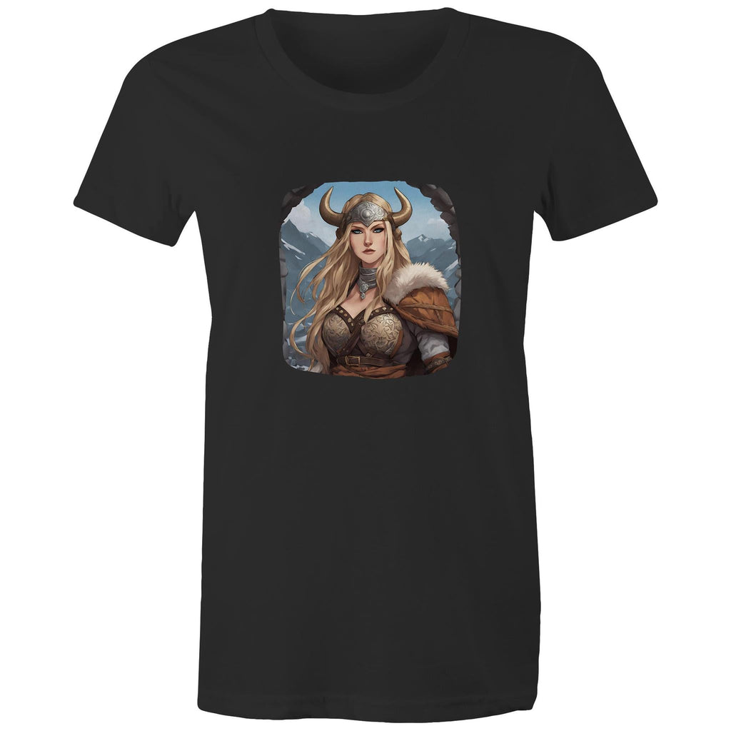 Viking Girl AS Colour - Women's Maple Tee Ogo Merch