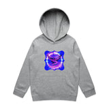 Eagle in Swirl AS Colour - Youth Supply Hood Ogo Merch