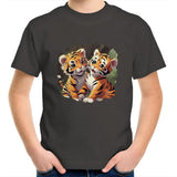Baby Tigers AS Colour Kids Youth T-Shirt Ogo Merch