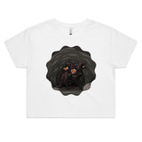 Cave Cerberus AS Colour Women's Crop Tee Ogo Merch