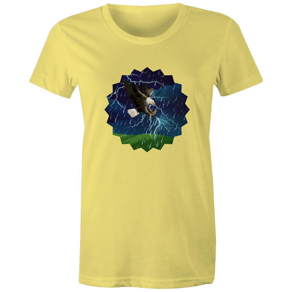 Lightning Eagle AS Colour - Women's Maple Tee Ogo Merch
