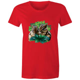 Cute Chipmunks AS Colour - Women's Maple Tee Ogo Merch
