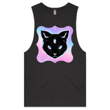 Psychic Cat AS Colour Barnard Mens Tank Top Tee Ogo Merch