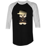 Meerkat in Cap AS Colour Raglan - 3/4 Sleeve T-Shirt Ogo Merch