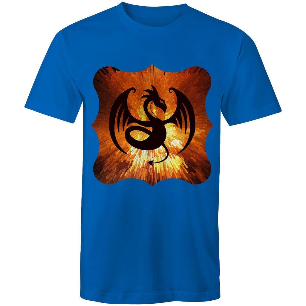 Volcanic Dragon AS Colour Staple Mens TShirt Ogo Merch