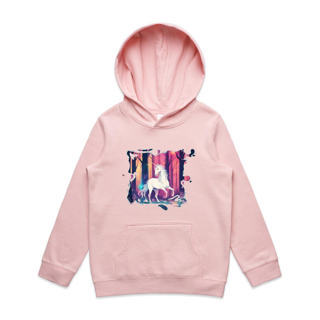 Unicorn AS Colour Youth Supply Hood Ogo Merch