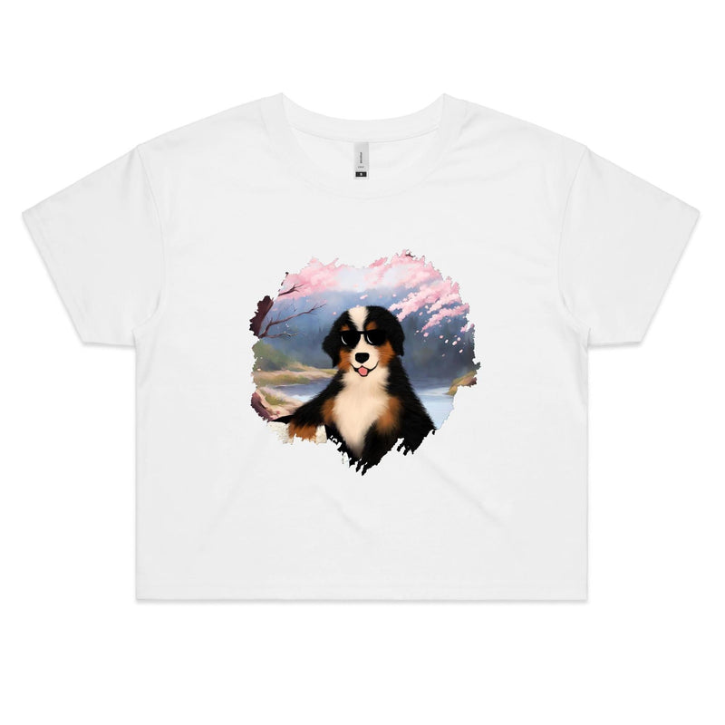 Cool Dog AS Colour Women's Crop Tee Ogo Merch