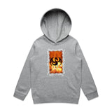 Volcanic Dragon AS Colour Youth Supply Hood Ogo Merch
