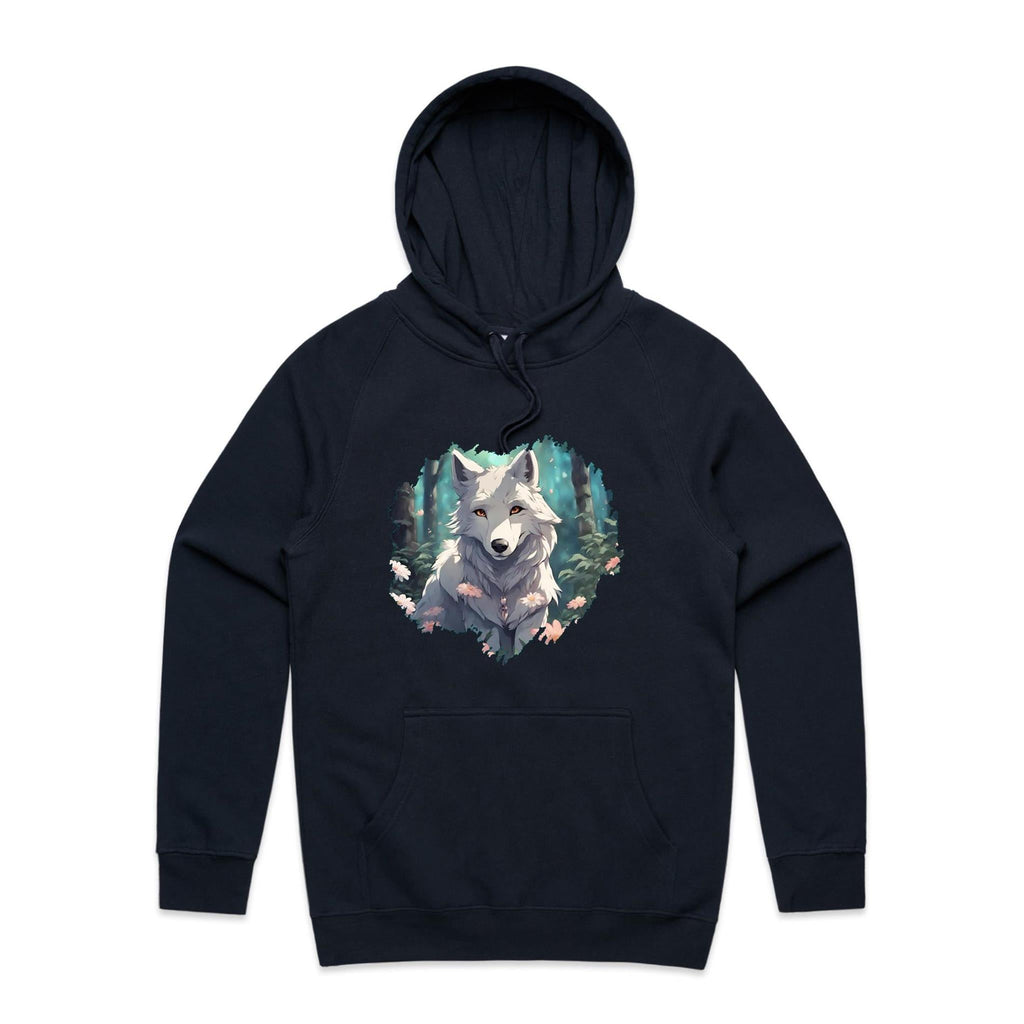 Wolf Print AS Colour Supply Hood Ogo Merch