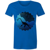 Plesiosaur AS Colour Women's Maple Tee Ogo Merch