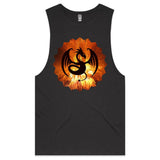 Volcanic Dragon AS Colour Barnard Mens Tank Top Tee Ogo Merch
