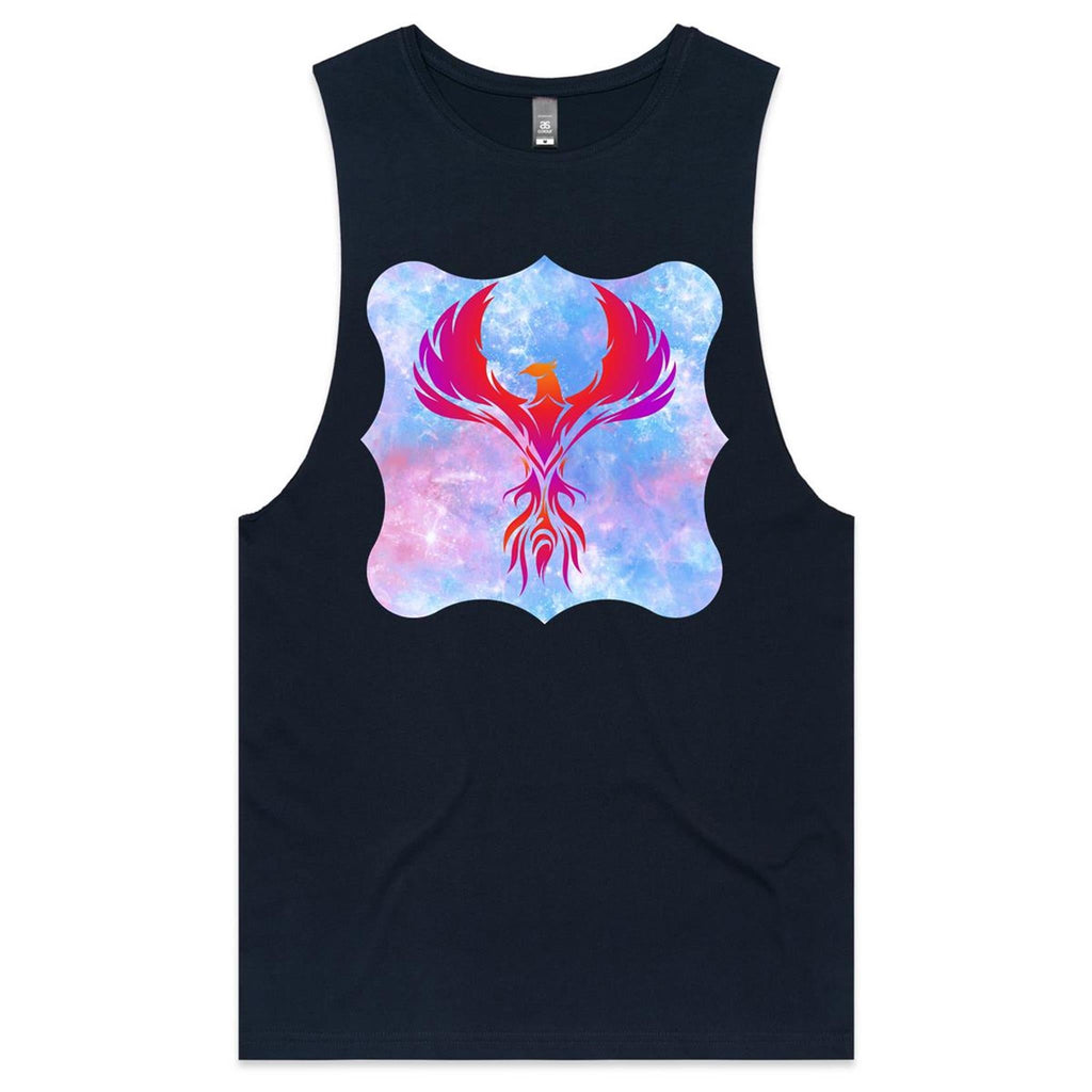 Red Phoenix AS Colour Barnard Mens Tank Top Tee Ogo Merch