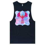 Red Phoenix AS Colour Barnard Mens Tank Top Tee Ogo Merch