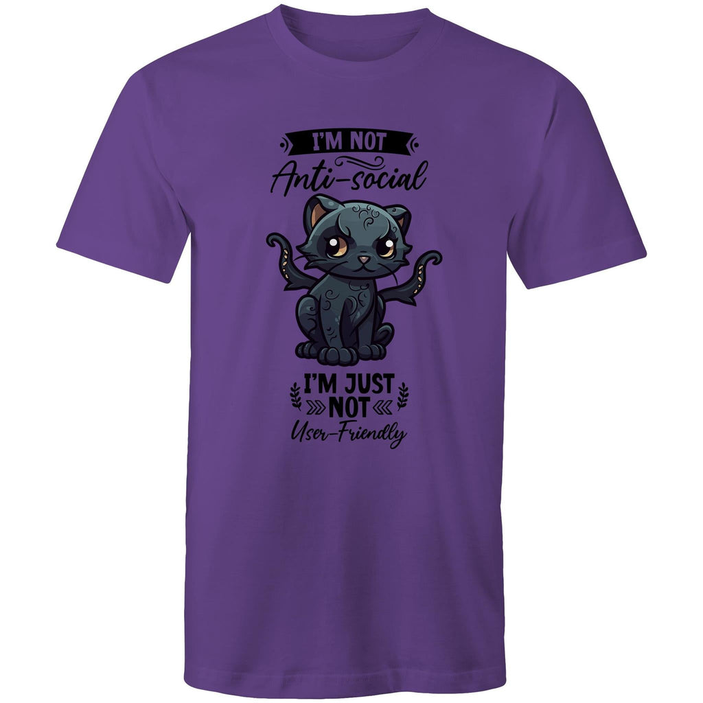 Antisocial Cat Monster AS Colour Staple - Mens T-Shirt Ogo Merch