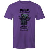 Antisocial Cat Monster AS Colour Staple - Mens T-Shirt Ogo Merch