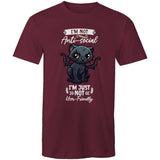 Antisocial Cat Monster AS Colour Staple - Mens T-Shirt