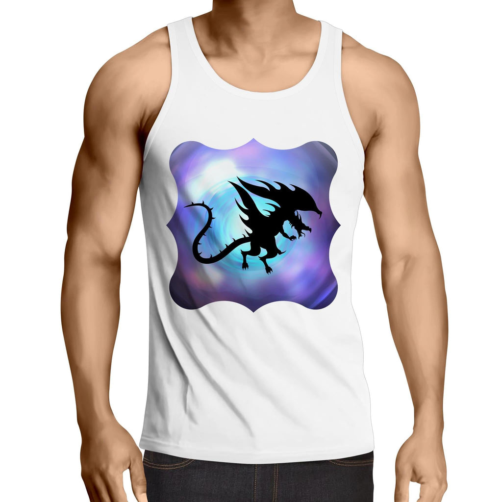 Glowing Dragon Lowdown Tank Top Ogo Merch