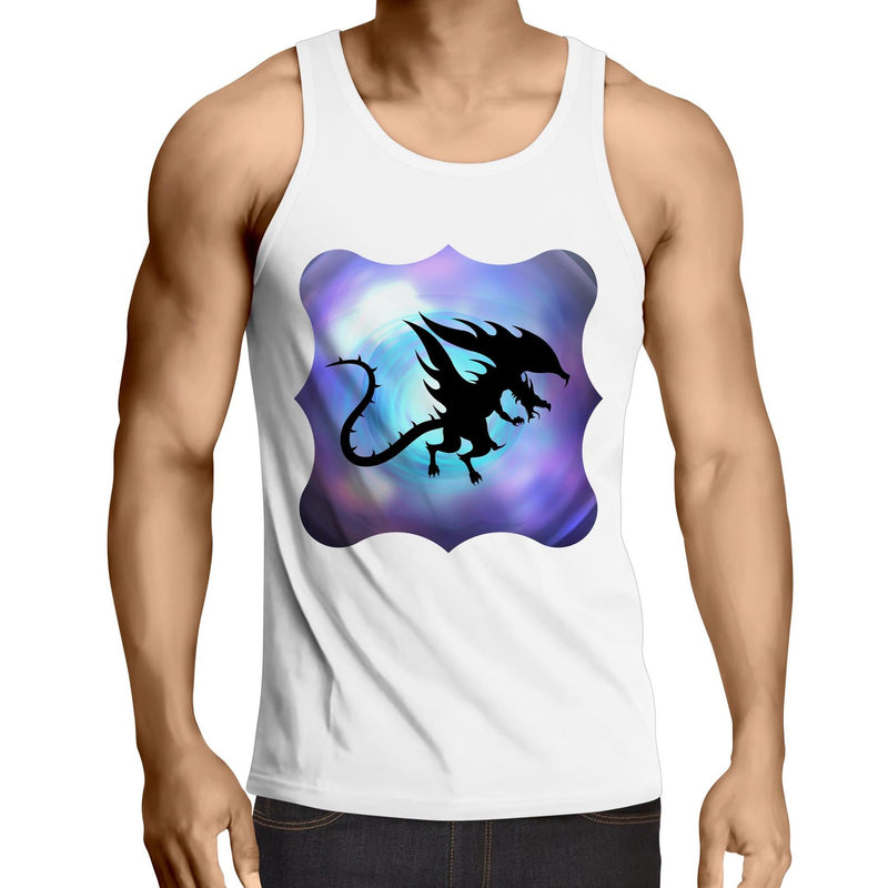 Glowing Dragon Lowdown Tank Top Ogo Merch