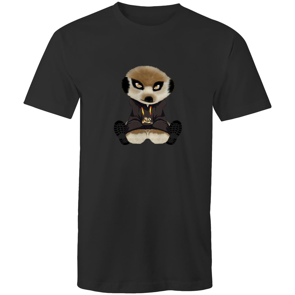 Meerkat in Hoodie AS Colour Staple - Mens T-Shirt Ogo Merch