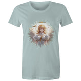 Angel Girl AS Colour - Women's Maple Tee Ogo Merch