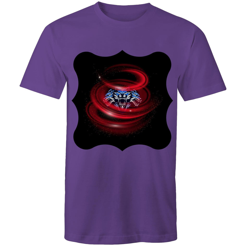 Cerberus Swirl AS Colour Staple - Mens T-Shirt Ogo Merch