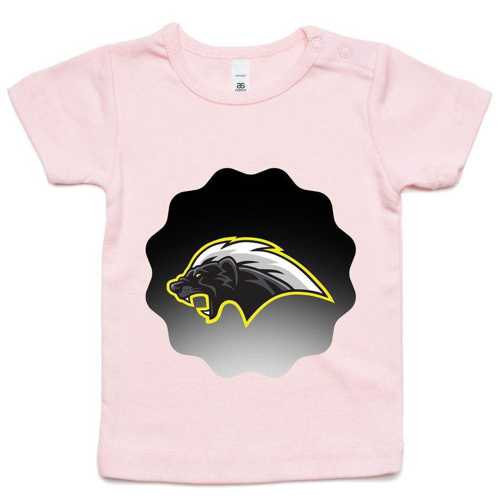 Honey Badger AS Colour Infant Wee Tee Ogo Merch