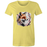 Fox and Tree AS Colour - Women's Maple Tee Ogo Merch