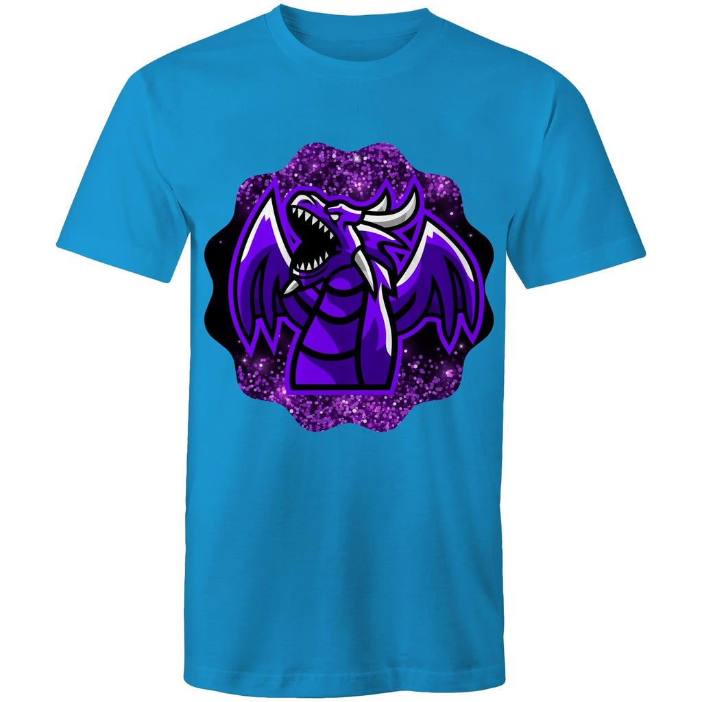 Shining Purple Dragon AS Colour Staple Mens TShirt Ogo Merch