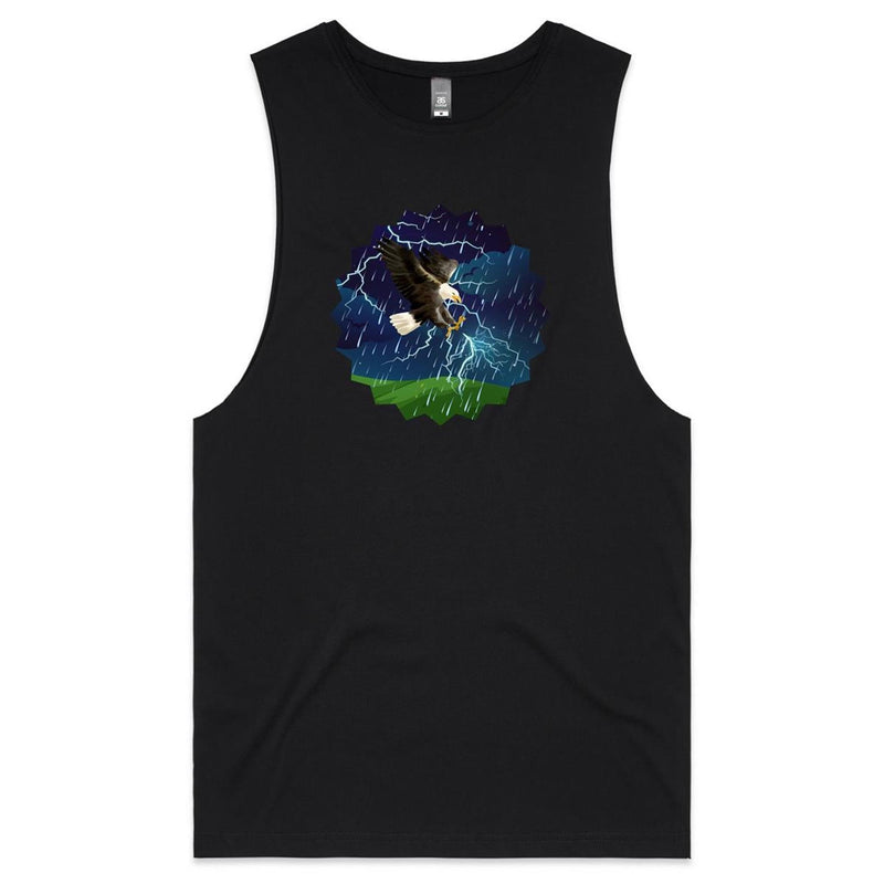 Lightning Eagle AS Colour Barnard - Mens Tank Top Tee Ogo Merch