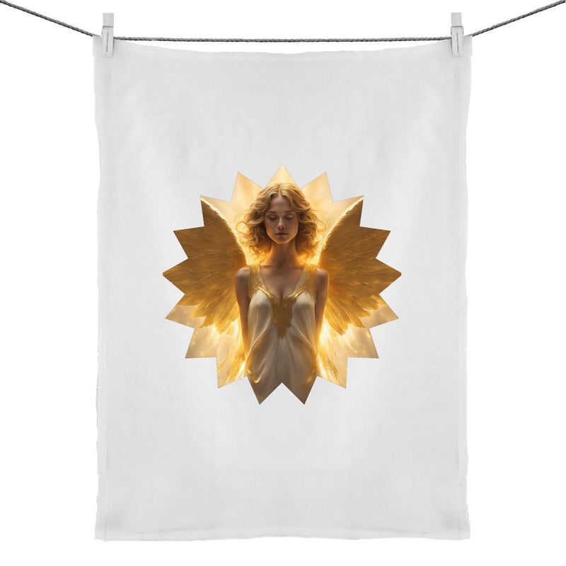 Angel 50% Linen 50% Cotton Tea Towel Ogo Merch
