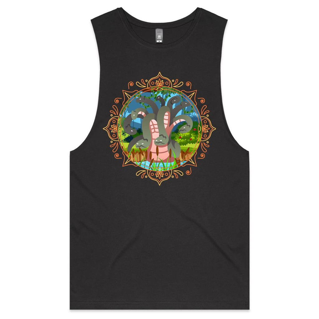 Swamp Hydra AS Colour Barnard Mens Tank Top Tee Ogo Merch