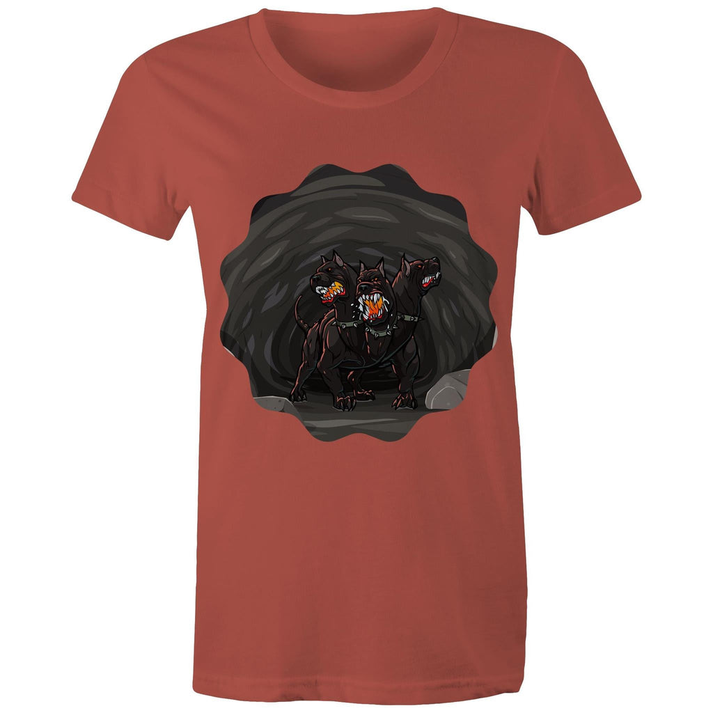 Cave Cerberus AS Colour Women's Maple Tee Ogo Merch