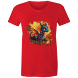 Baby Dragon AS Colour - Women's Maple Tee Ogo Merch