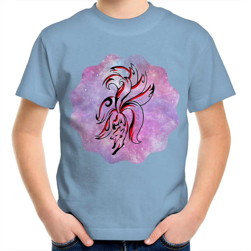 Nine Tailed Fox Kids Youth TShirt Ogo Merch