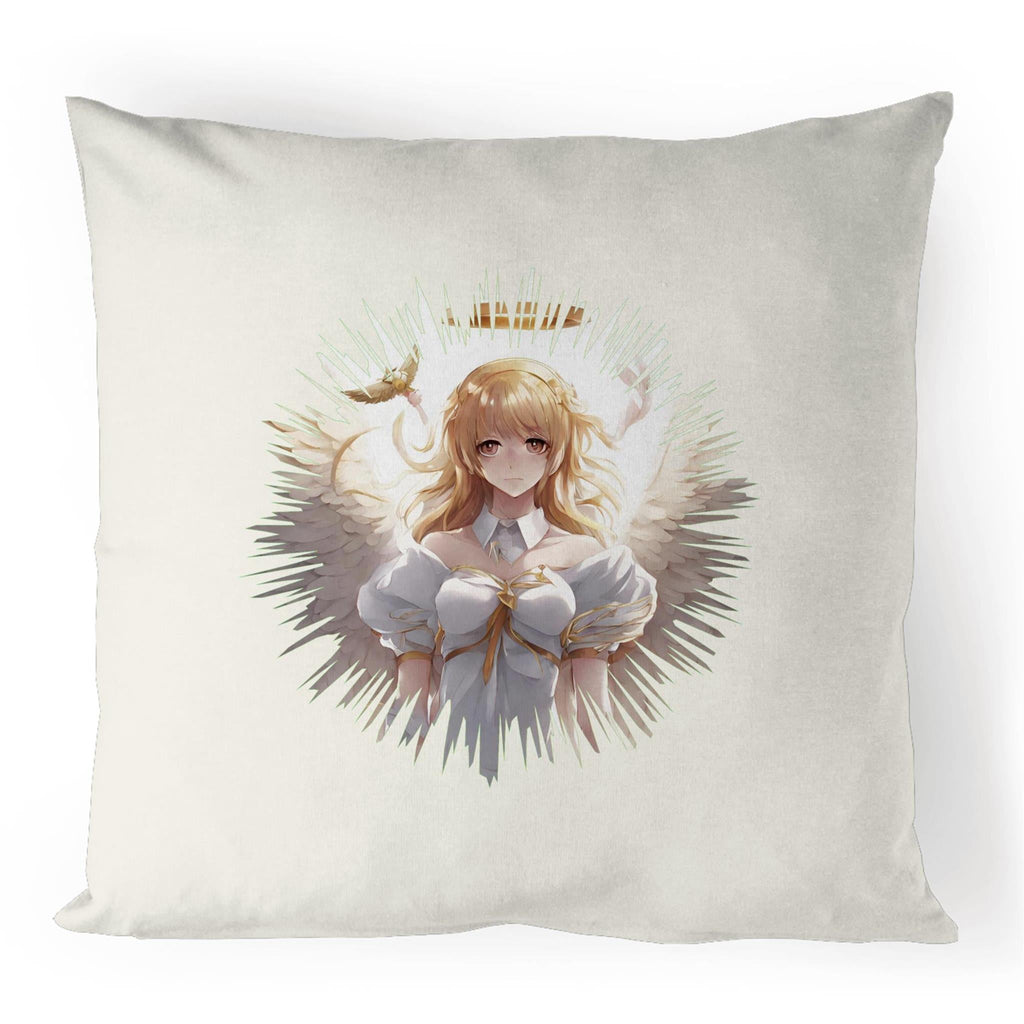 Angel Girl 100% Linen Cushion Cover Ogo Merch