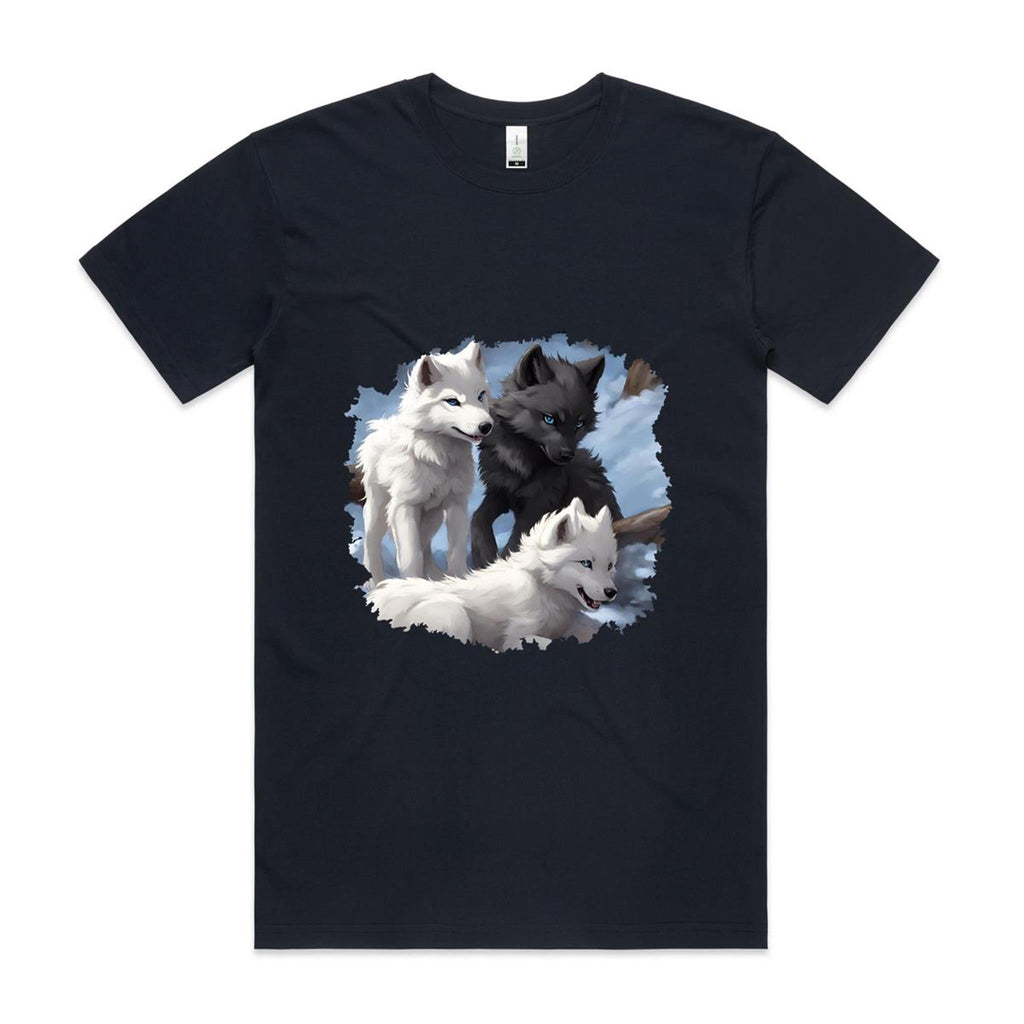 Three Wolves AS Colour Staple Organic Tee Ogo Merch